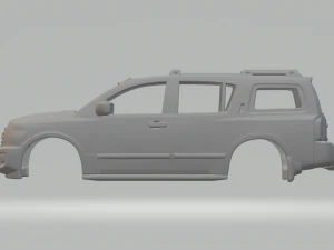 Infiniti QX 3D Print Model