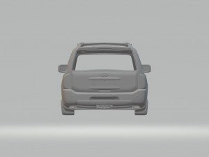Infiniti QX 3D Принт Модель