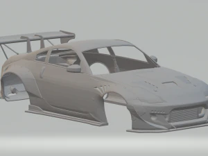 日産 350z 改造 3Dプリントモデル