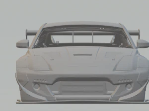 Nissan 350z modified 3D Print Model
