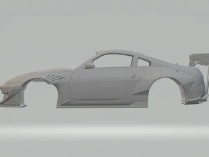 Nissan 350z modified 3D Print Model
