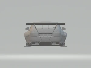 Nissan 350z modified 3D Print Model