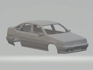 Fiat tempra body 3D Print Model
