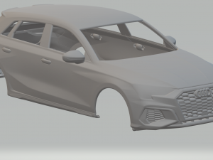 Audi s3 3D Print Model