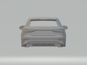 Audi s3 3D Baskı Modeli