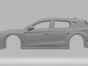 Cupra leon race car 3D प्रिंट मॉडल
