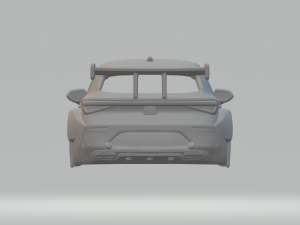 Cupra leon race car 3D प्रिंट मॉडल