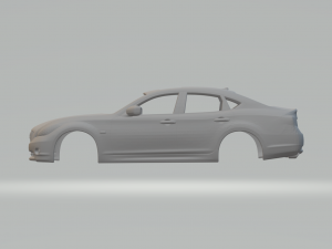Mitsubishi proudia Modelo de impresión 3D