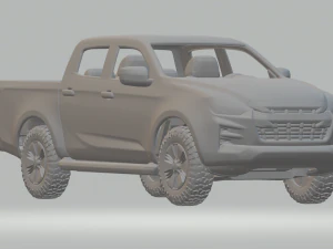 isuzu dmax Modelo de impresión 3D