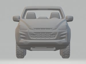 Isuzu d-max 3D Baskı Modeli