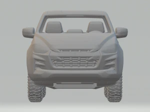 Isuzu d-max 3D Print Model