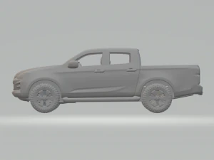 Isuzu d-max 3D Print Model