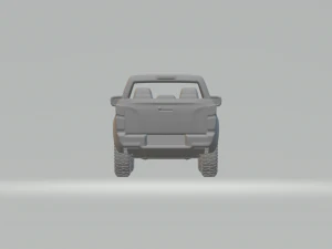 Isuzu d-max 3D Print Model