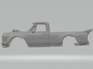 Chevrolet c10 ss 3D Print Model