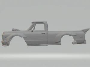 Chevrolet c10 ss 3D Print Model