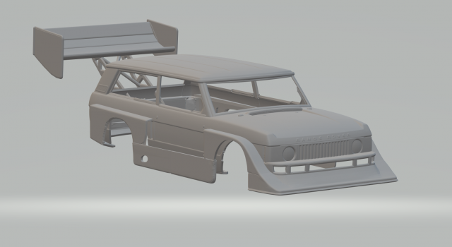 RANGE ROVER TIME ATTACK 3D 打印模型 .c4d .max .obj .3ds .fbx .stl .blend 