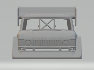 RANGE ROVER TIME ATTACK 3D 打印模型