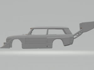 RANGE ROVER TIME ATTACK 3D 打印模型