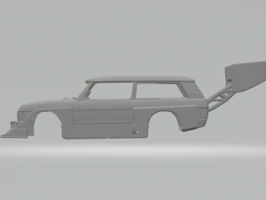 RANGE ROVER TIME ATTACK 3D Print Model