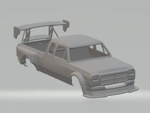 Dodge ram time attack 3D Print Model