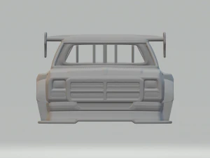 Dodge ram time attack 3D Print Model