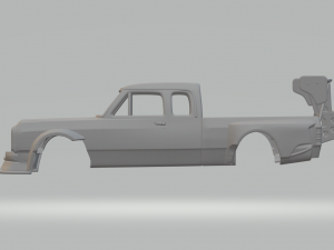Dodge ram time attack Model Cetak 3D
