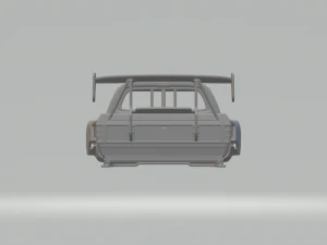 Dodge ram time attack 3D Print Model