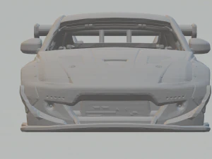 Nissan 350z rocket 3D Print Model