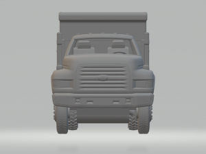 F800 dumper Model do druku 3D