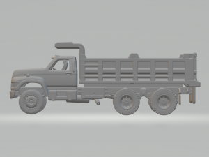 F800 dumper Model do druku 3D