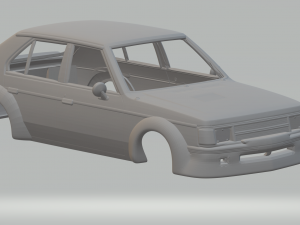 Dodge Omni race car 3D Print Model