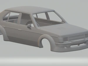 닷지 옴니 경주용 자동차 3D 프린트 모델