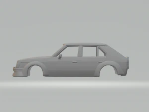 Dodge Omni race car 3D Print Model