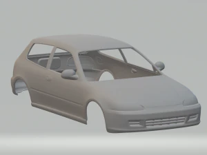 Honda civic 1991 3D Print Model
