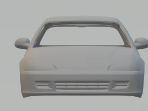 Honda civic 1991 3D Print Model