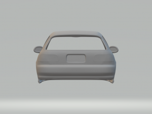 होंडा सिविक 1991 3D प्रिंट मॉडल