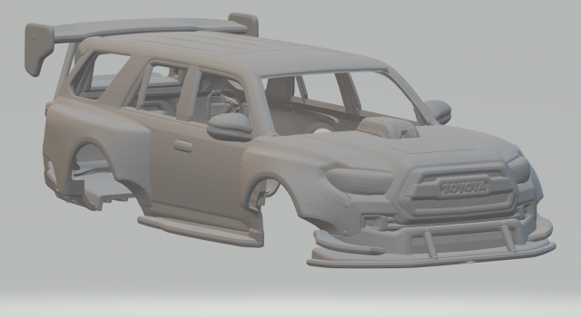 Toyota tacoma 4runner suv extreme 3D Print Model .c4d .max .obj .3ds .fbx .stl .blend