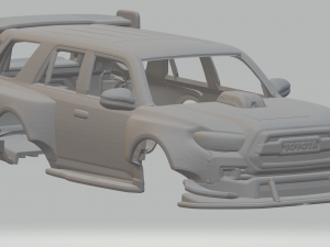 Toyota tacoma 4runner suv extreme 3D-printmodel