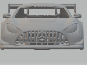 Amg gt race car 3Dプリントモデル