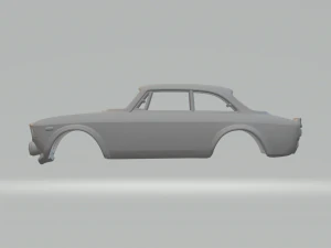 Alfa romeo giulia rally 3D Print Model
