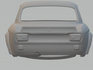 Alfa romeo giulia rally Model Cetak 3D