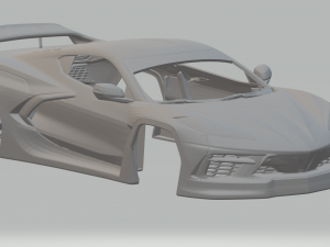 Corvette c8 pandem 3D Принт Модель