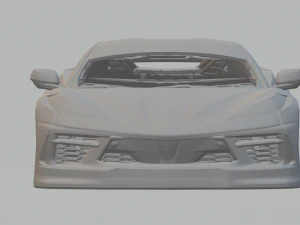 Corvette c8 pandem 3D Print Model