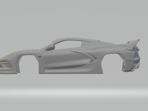 Corvette c8 pandem 3D 打印模型