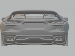 Corvette c8 pandem 3D 打印模型