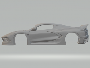 Corvette c8 pandem 3D 打印模型