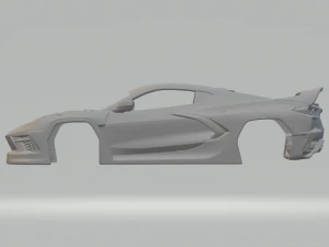 Corvette c8 pandem 3D Print Model