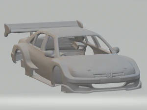 Peugeot 406 Stockcar nach Maß 3D Druckmodell