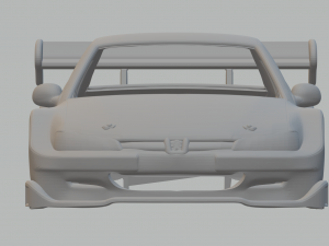 Peugeot 406 stock car custom 3Dプリントモデル