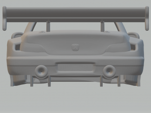 Peugeot 406 stock car custom 3Dプリントモデル